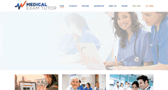 Desktop Screenshot of medicalexamtutor.com